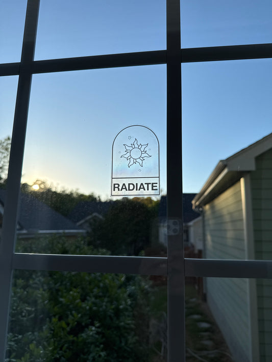 Sun Catcher Sticker